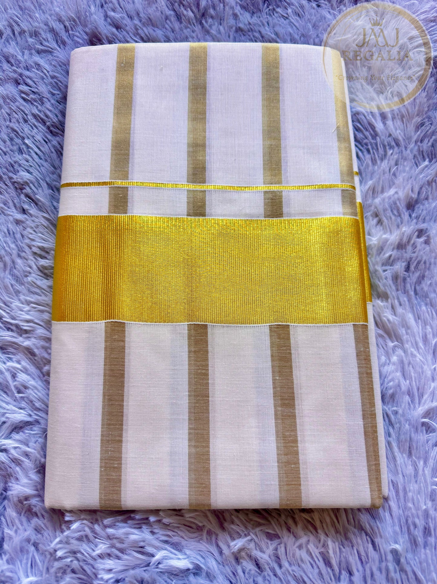 Mallikappoo - White or ivory saree for Temple and Everyday look