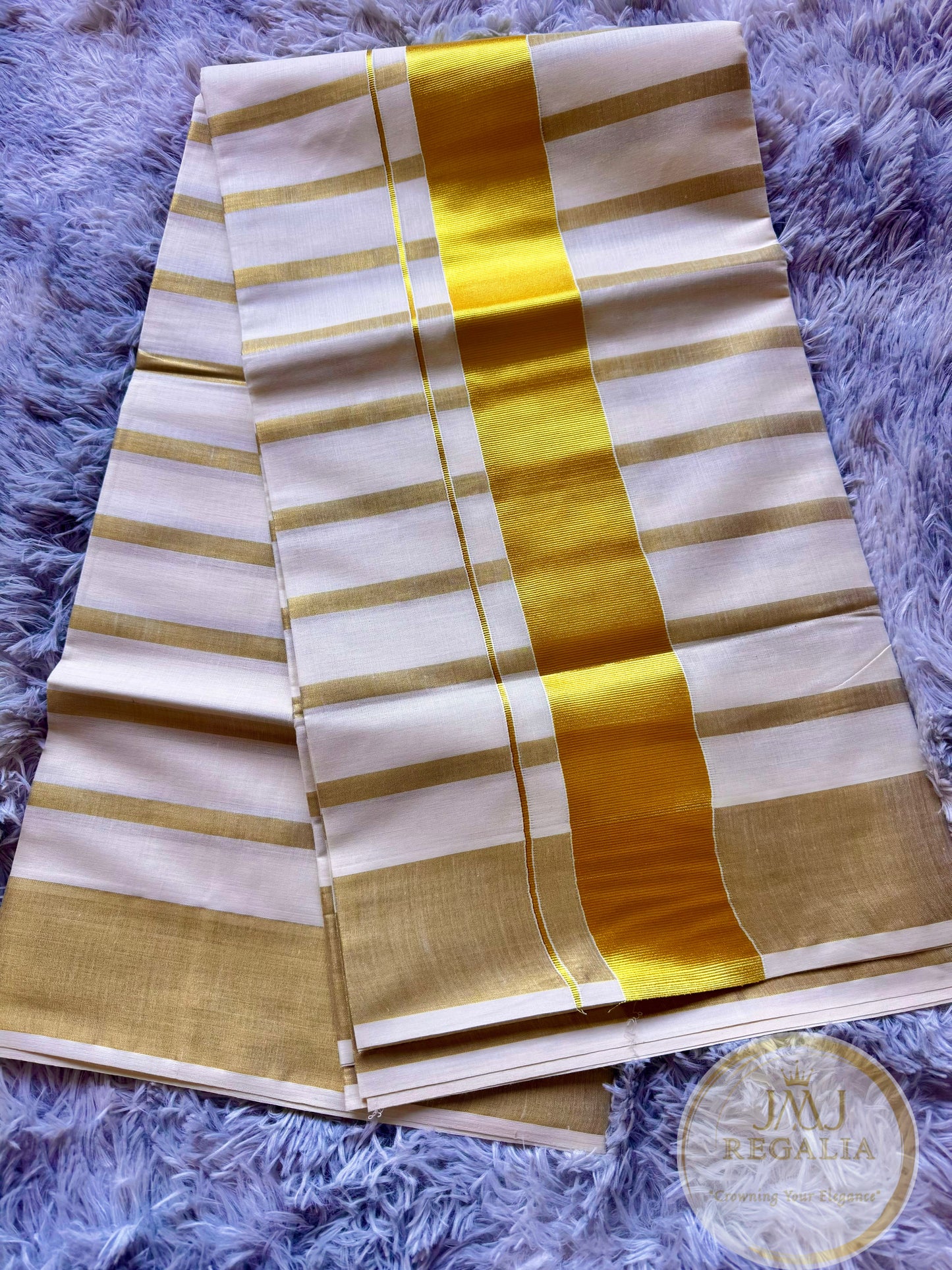 Mallikappoo - White or ivory saree for Temple and Everyday look