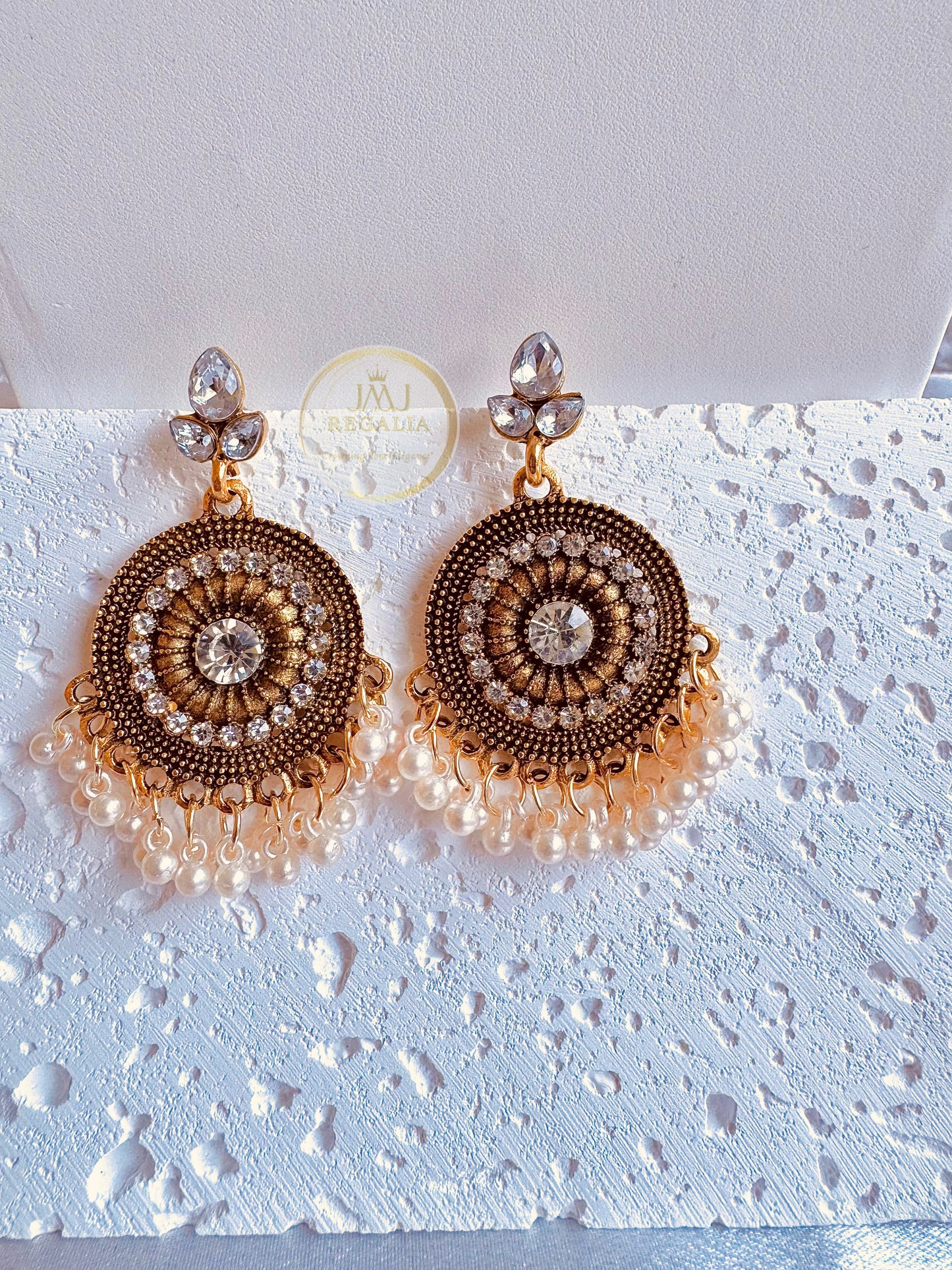 Rani Drops - Tassel flower Earrings