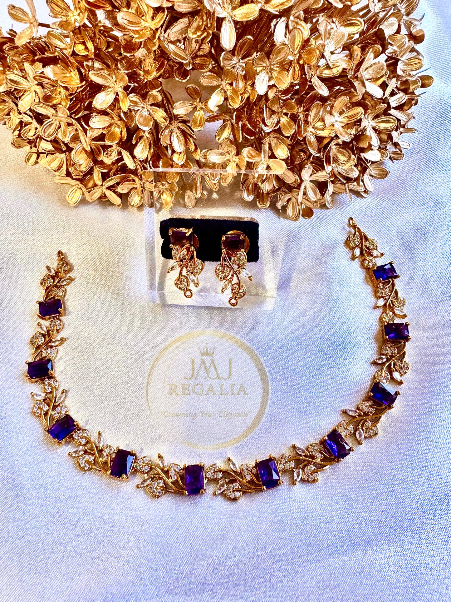 Crystal Mirage - AD stone necklace