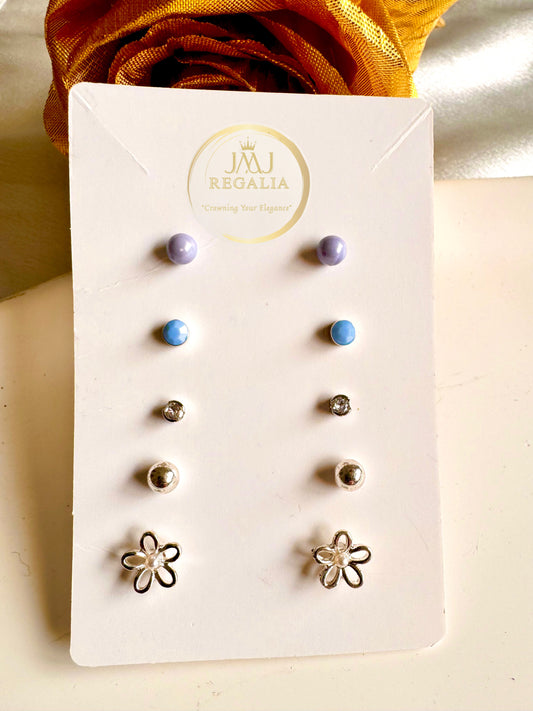 Dewdrop - tiny studs suitable as second stud earrings
