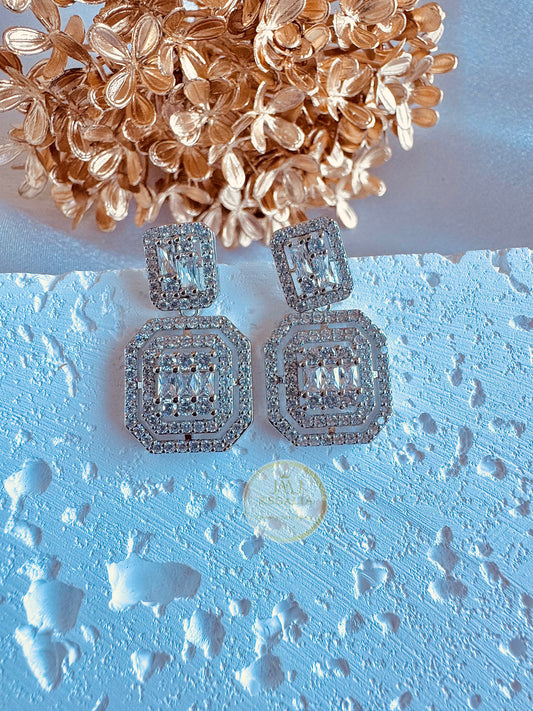 Timeless Allure - AD stone Earrings