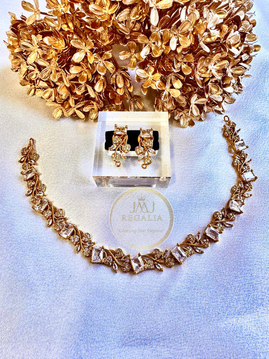 Crystal Mirage - AD stone necklace