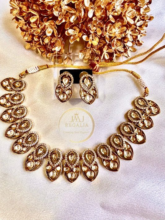 Dazzle drops - Crystal AD drop necklace