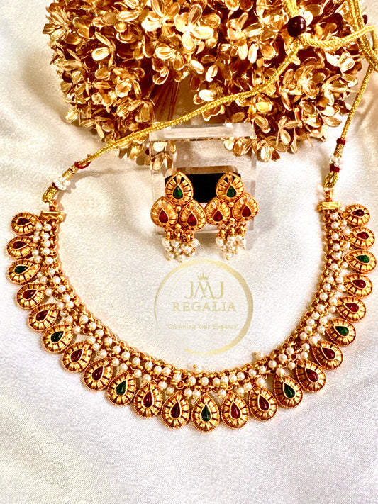 Neeraja - Water drops with beads
