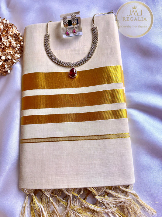 Swarna Kasavu - A modern-traditional blend